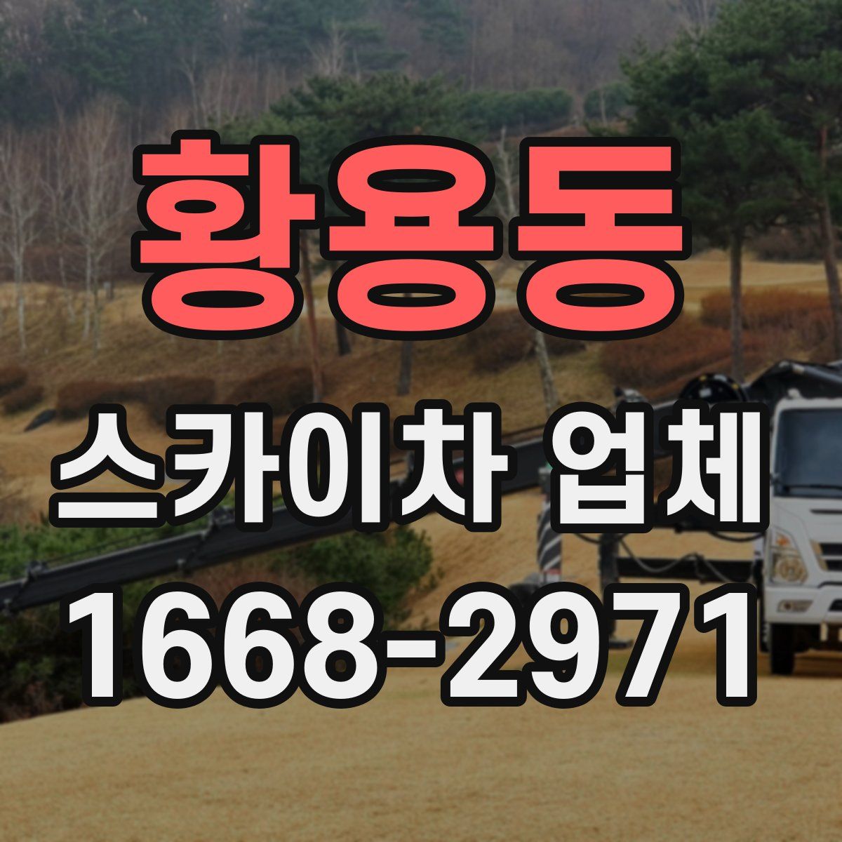 황용동 스카이차 업체