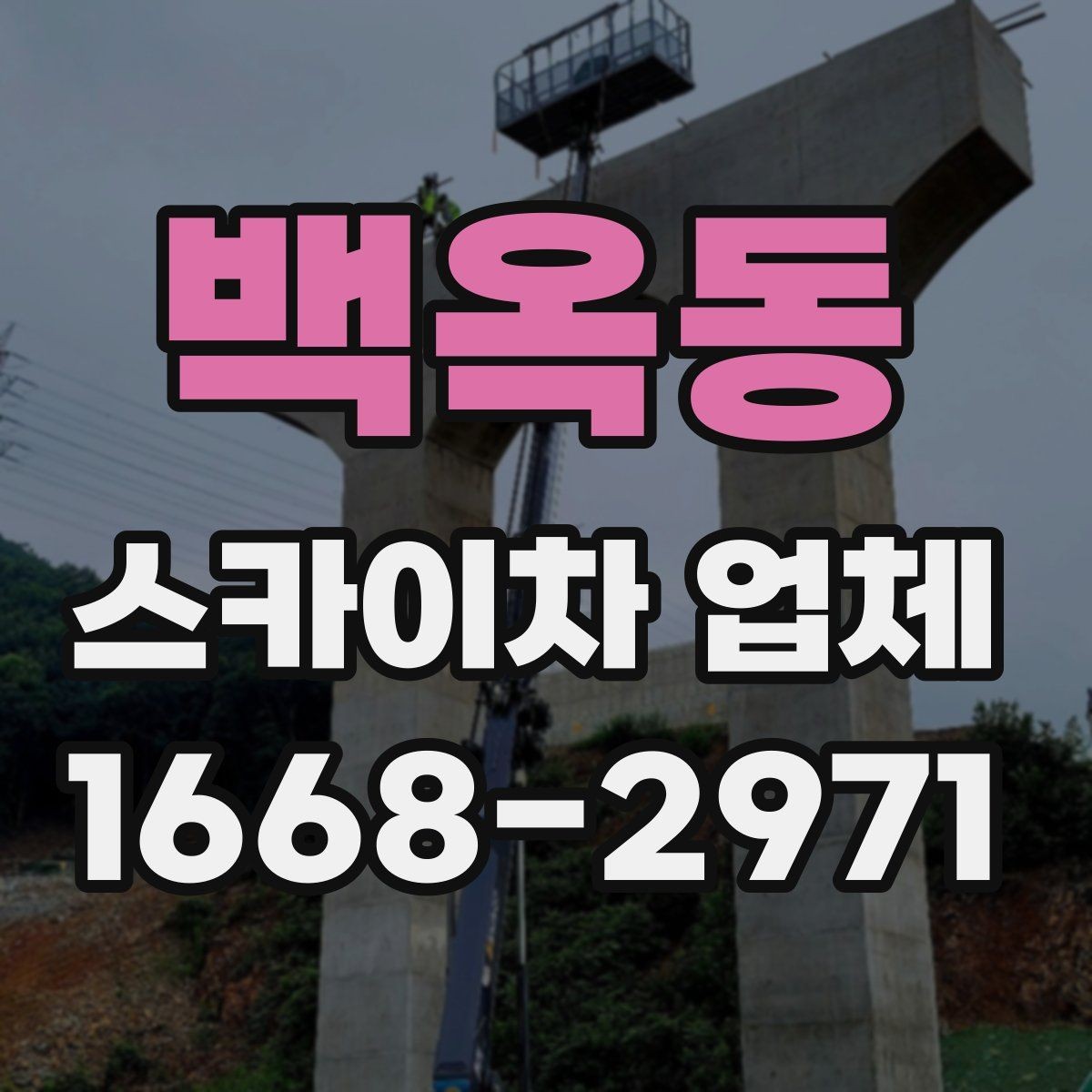 백옥동 스카이차 업체 선택과정에서 놓치면 안 되는 부분