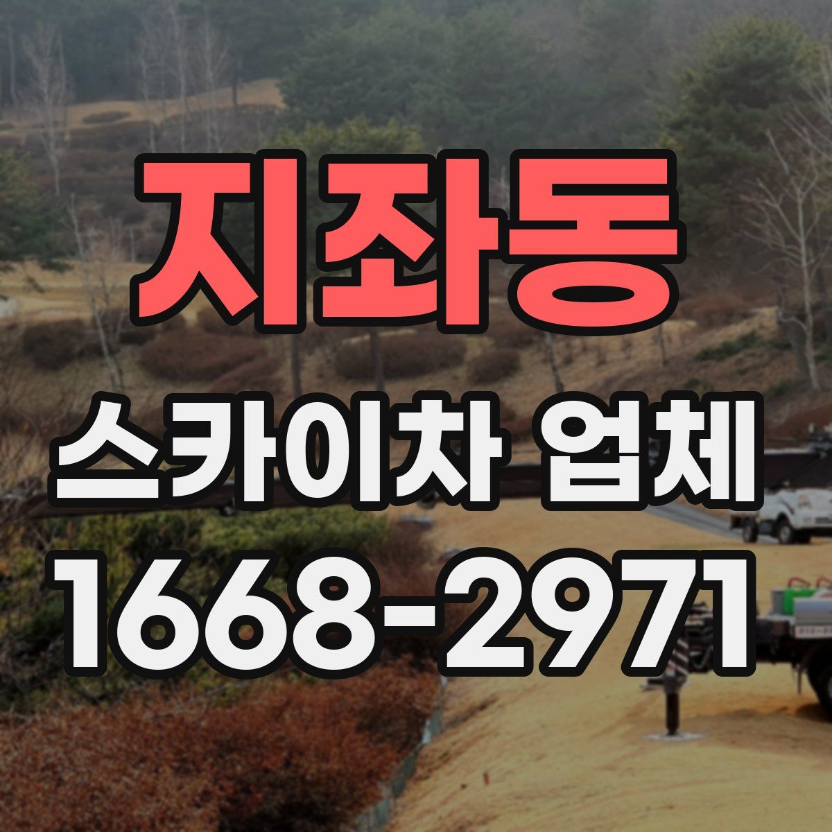 지좌동 스카이차 업체