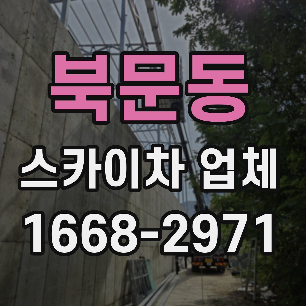 북문동 스카이차 업체