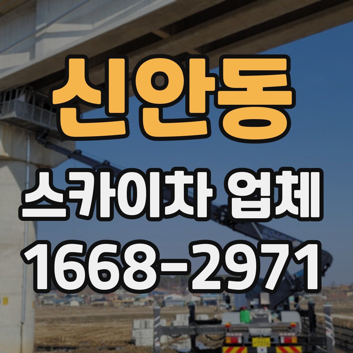 신안동 스카이차 업체
