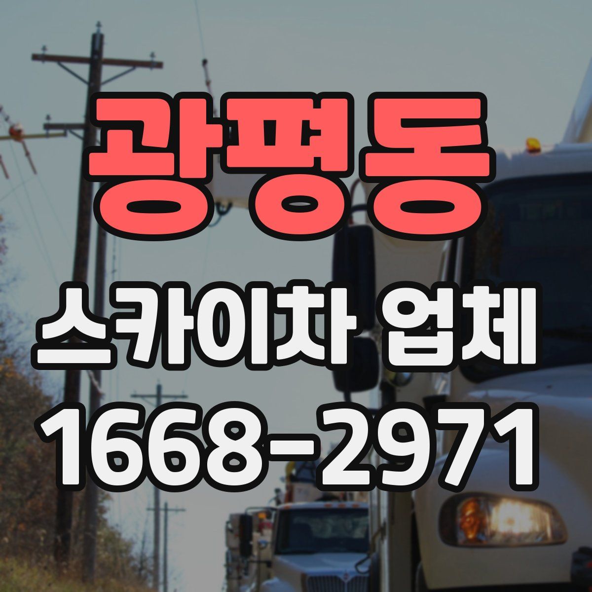광평동 스카이차 업체