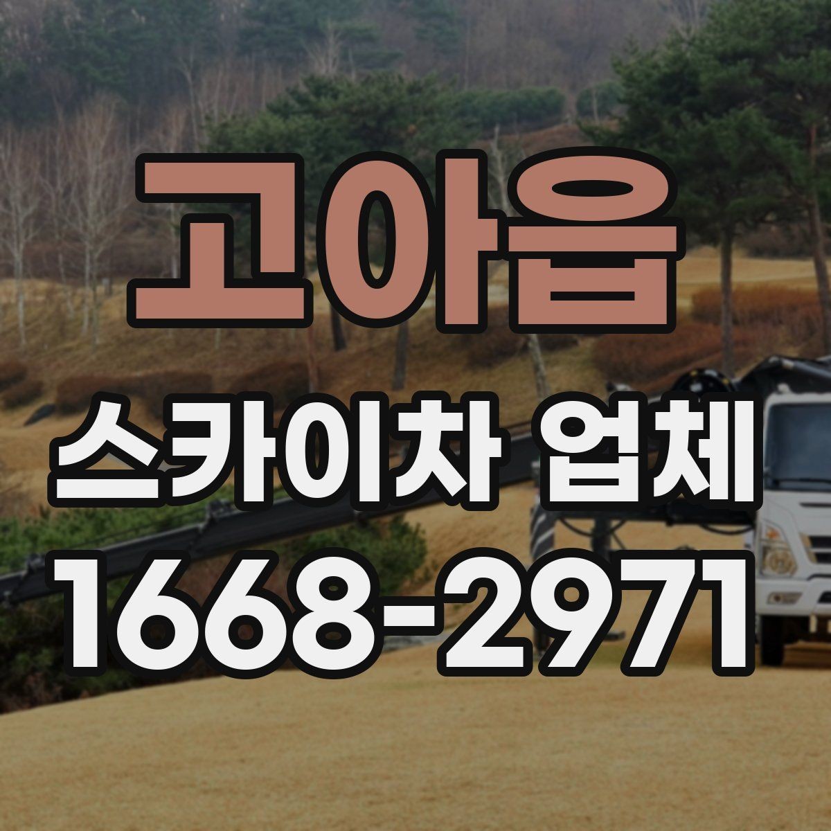 고아읍 스카이차 업체 선택 시 안전관리 체계를 보는 이유
