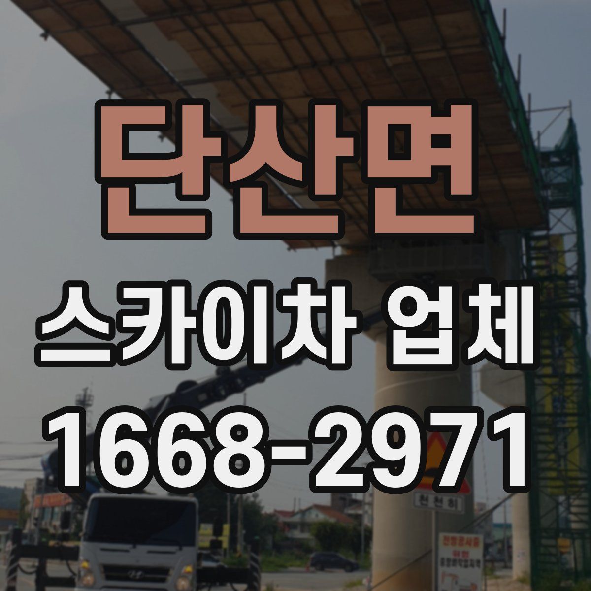 단산면 스카이차 업체