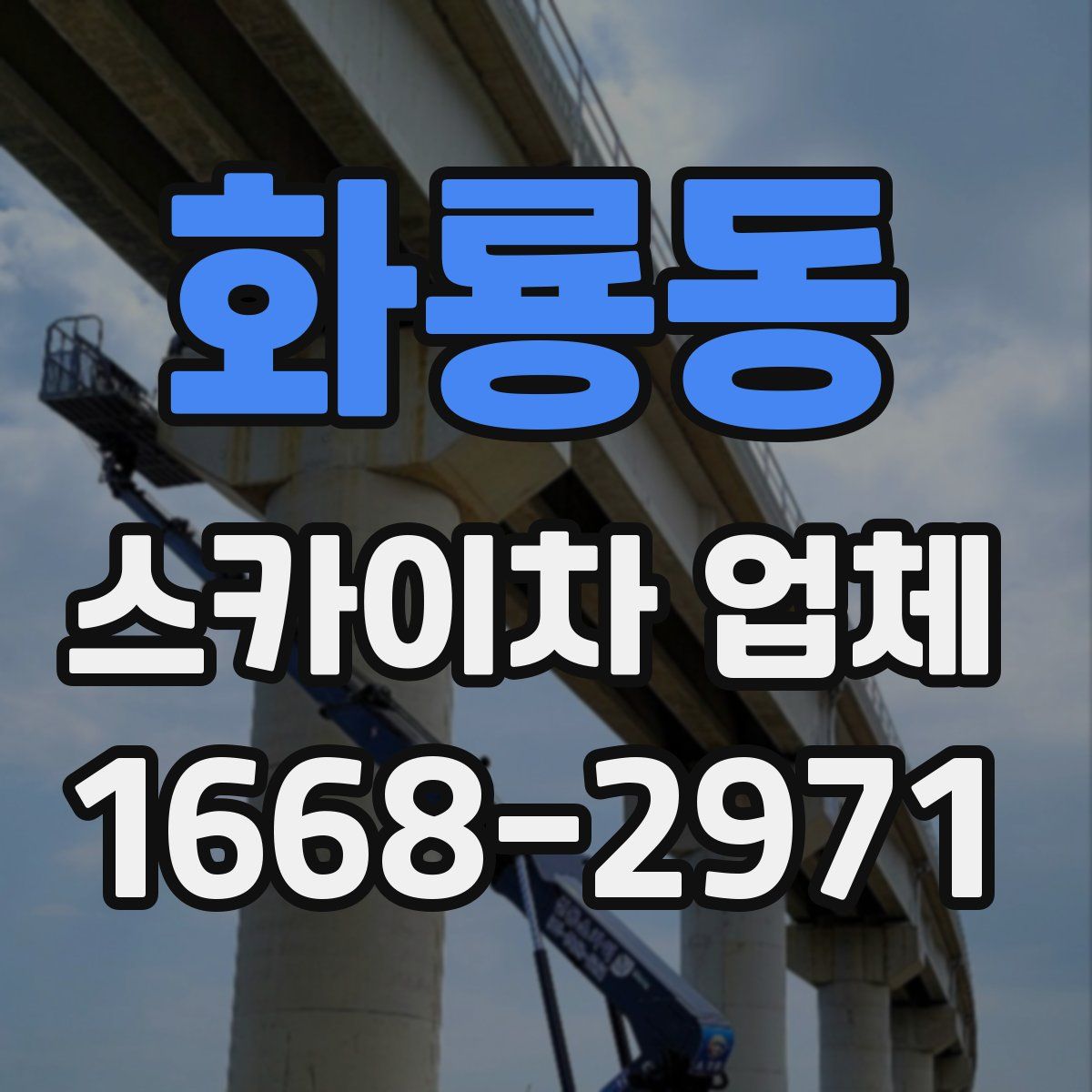 화룡동 스카이차 업체