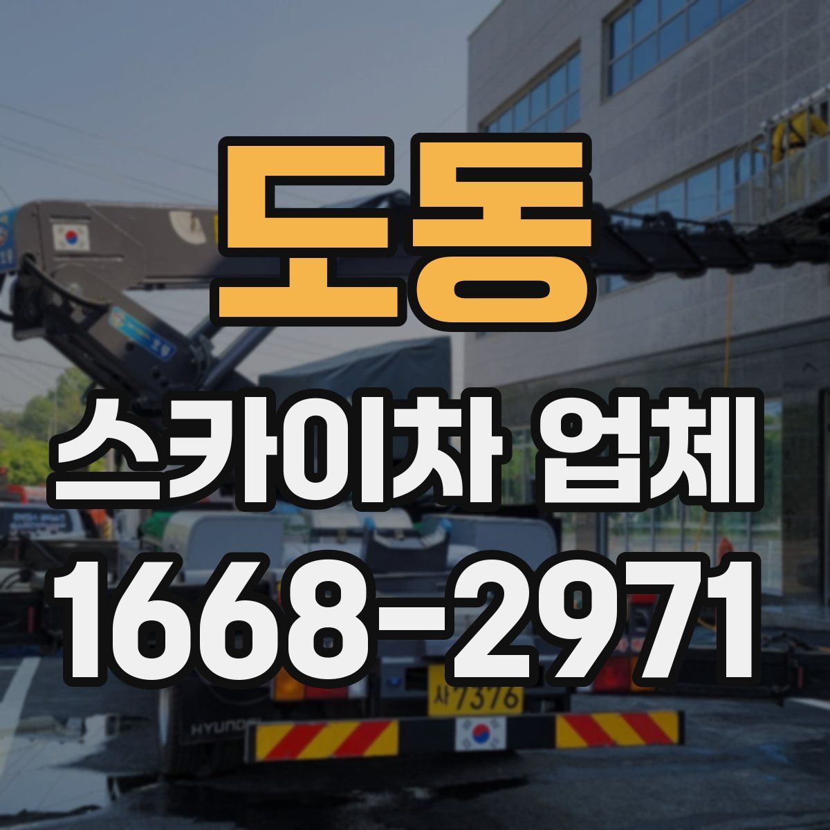 도동 스카이차 업체