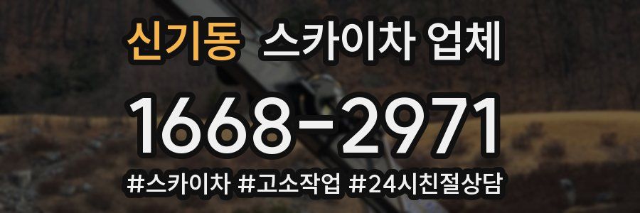 신기동 스카이차 업체