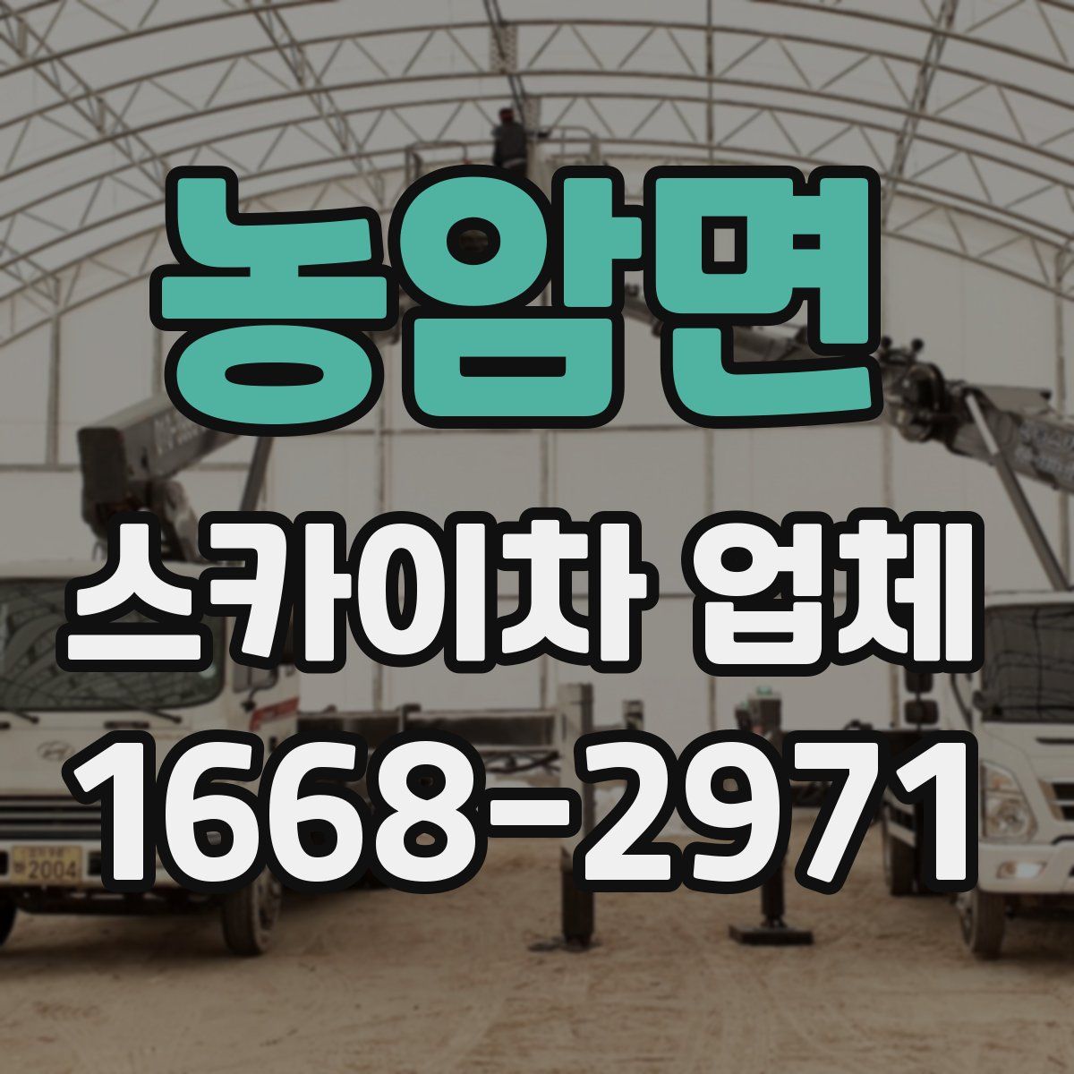 농암면 스카이차 업체