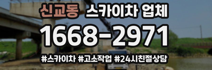 신교동 스카이차 업체