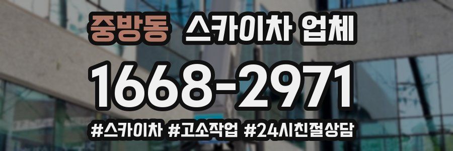 중방동 스카이차 업체