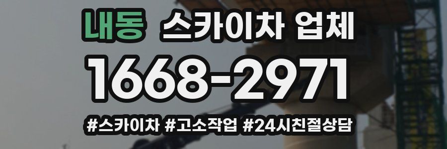 내동 스카이차 업체