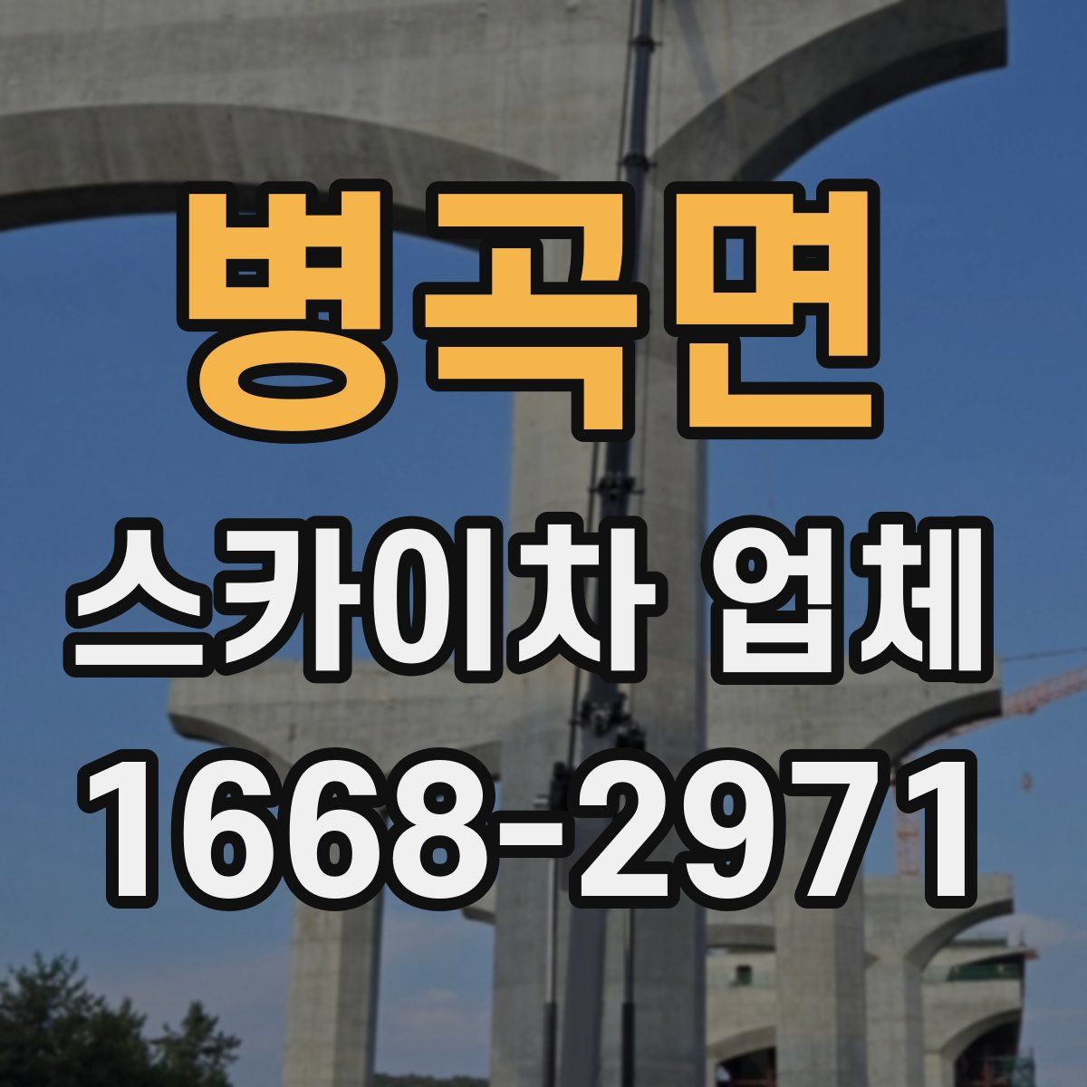 병곡면 스카이차 업체
