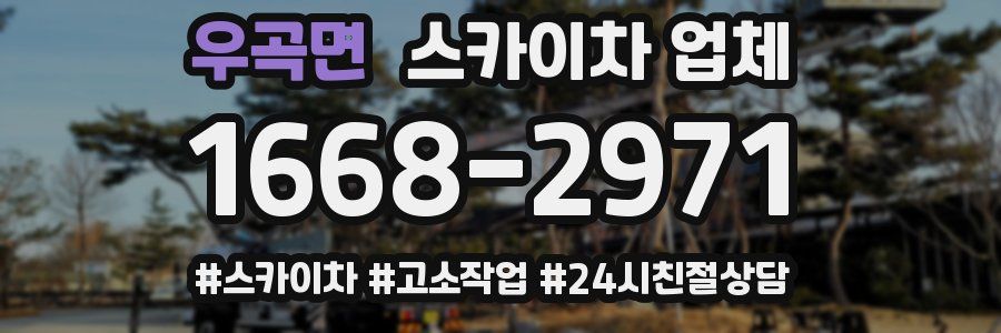 우곡면 스카이차 업체