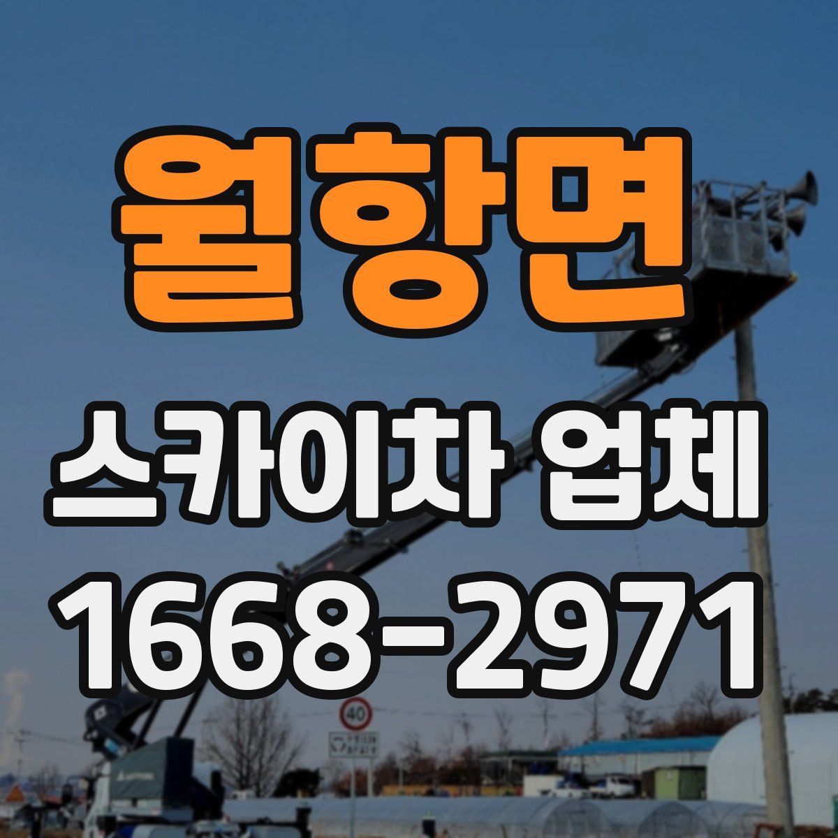 월항면 스카이차 업체