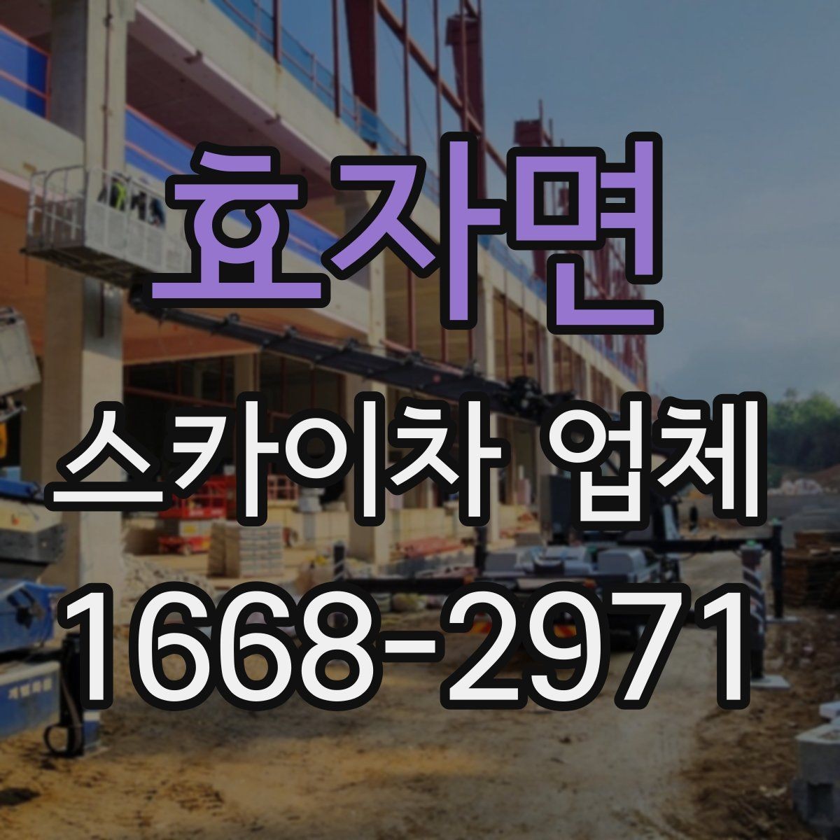 효자면 스카이차 업체 후기에서 자주 보는 포인트