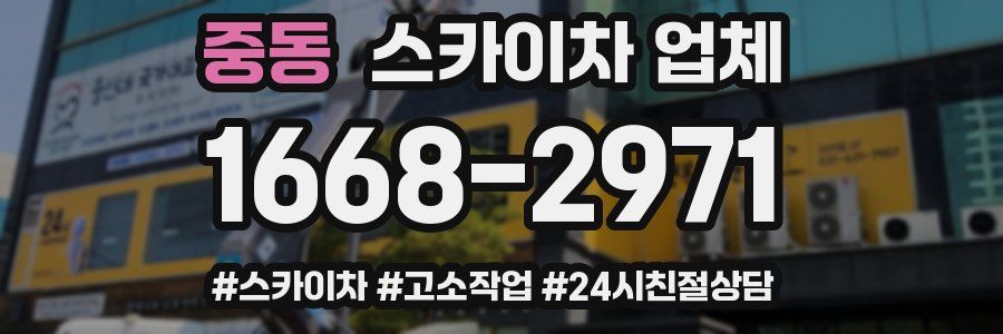 중동 스카이차 업체