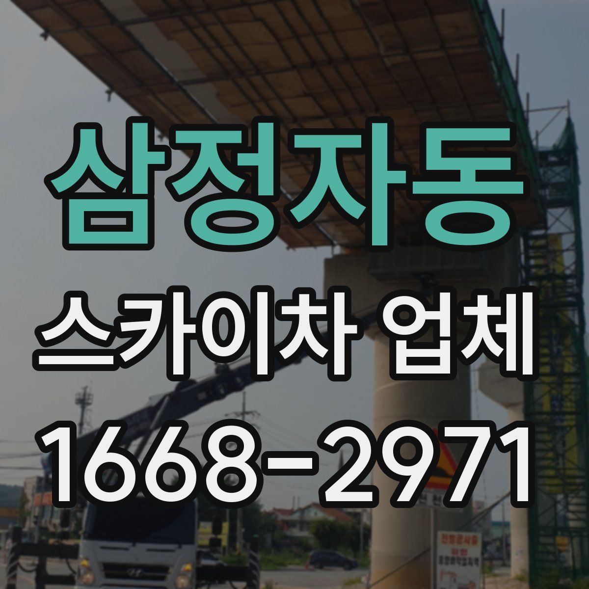 삼정자동 스카이차 업체