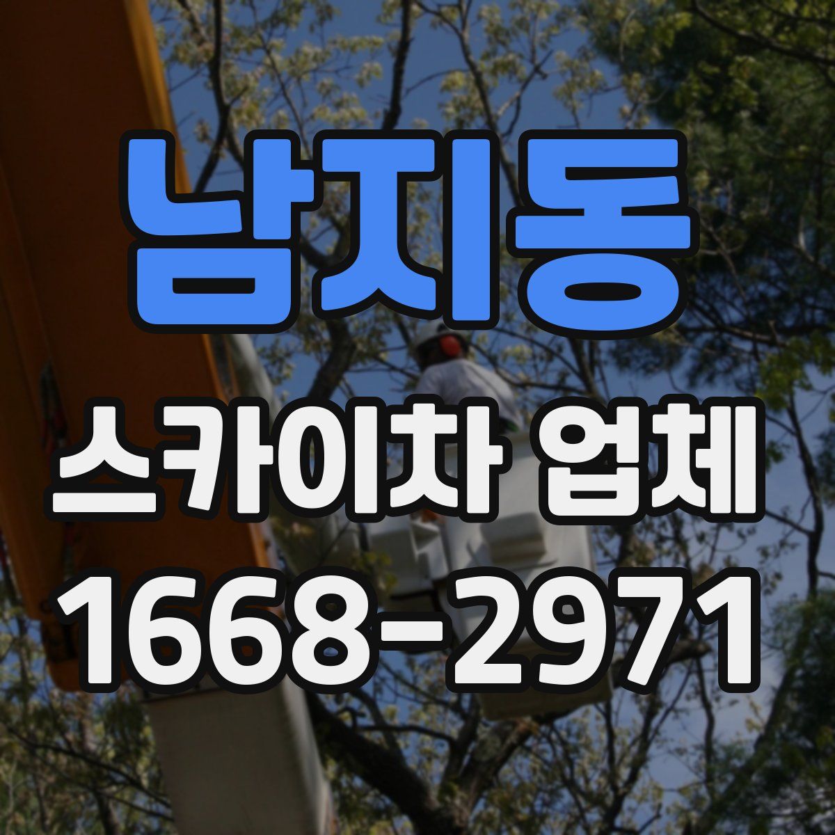 남지동 스카이차 업체