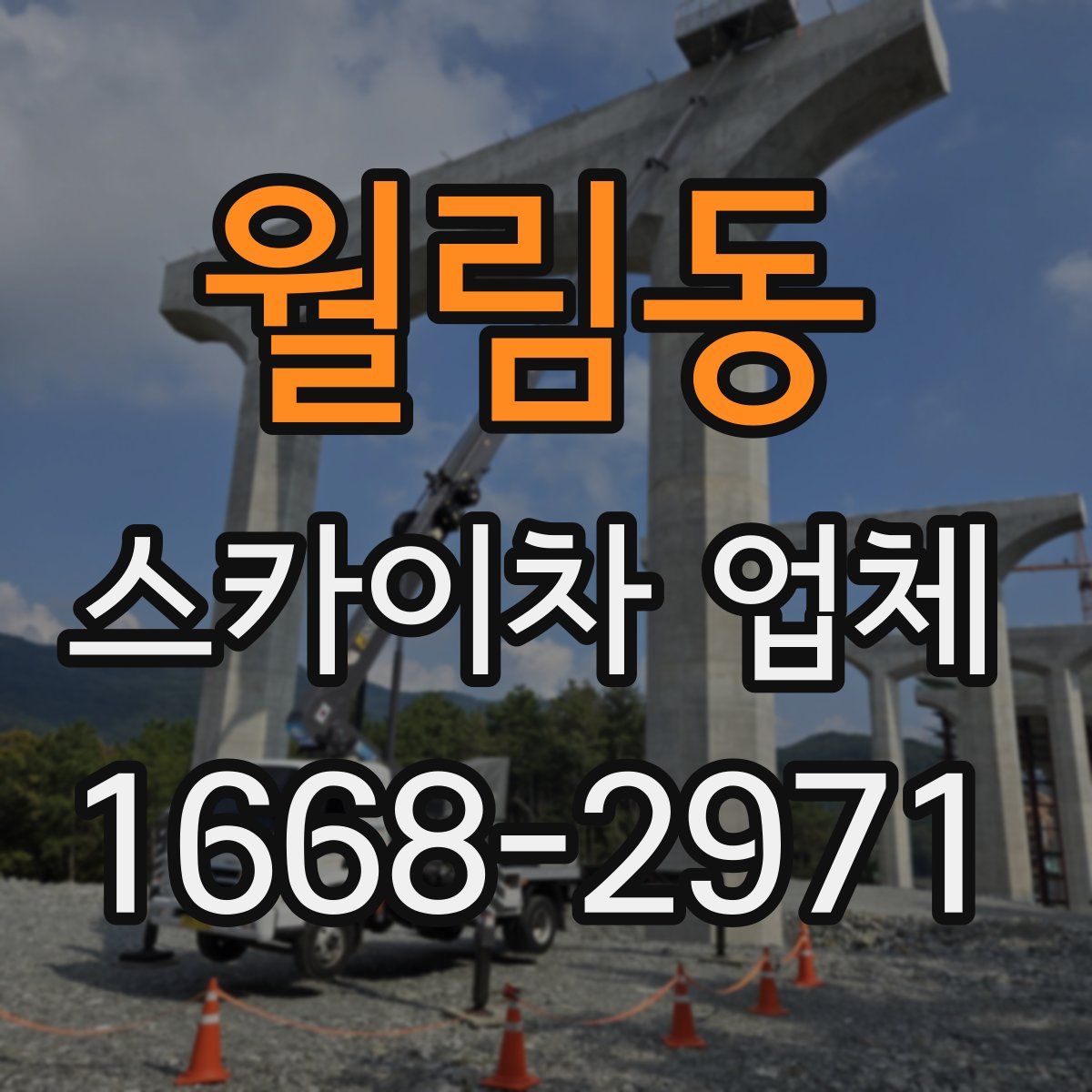 월림동 스카이차 업체