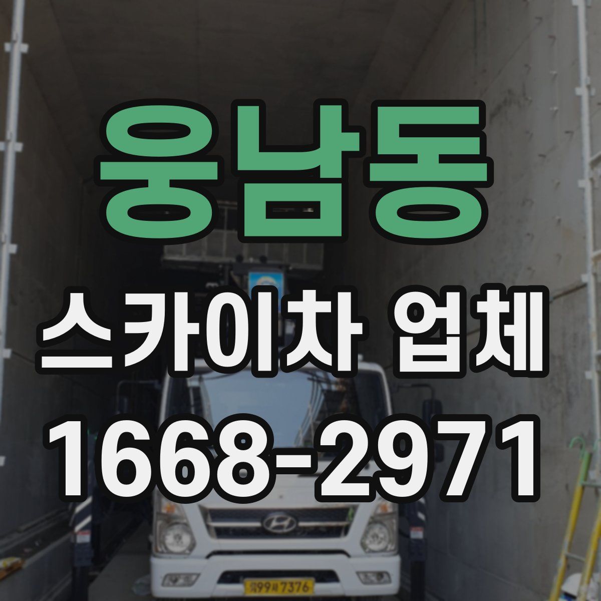 웅남동 스카이차 업체