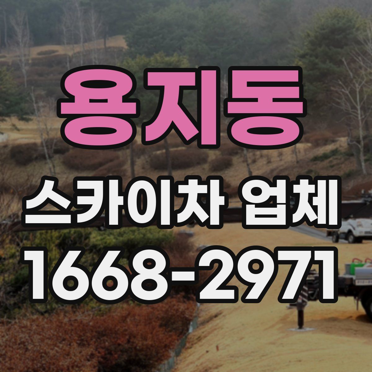 용지동 스카이차 업체