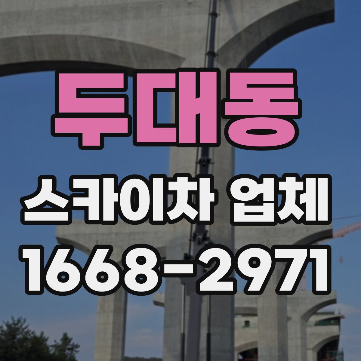 두대동 스카이차 업체