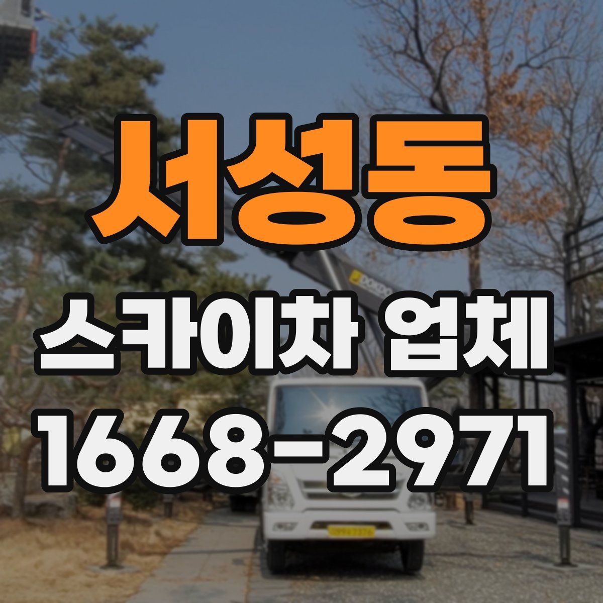 서성동 스카이차 업체