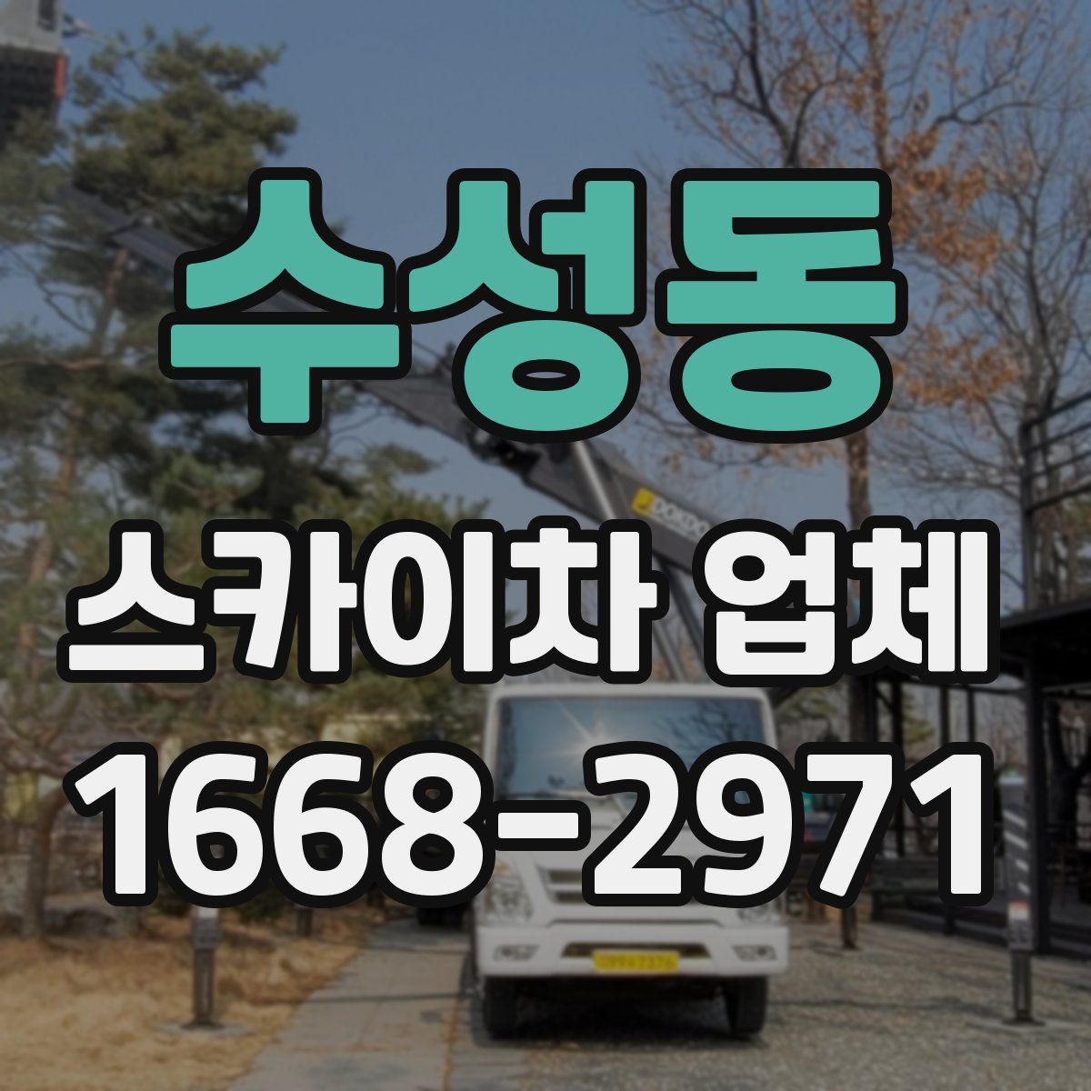 수성동 스카이차 업체