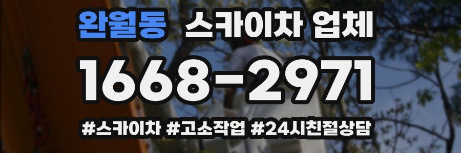 완월동 스카이차 업체