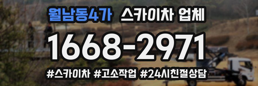 월남동4가 스카이차 업체