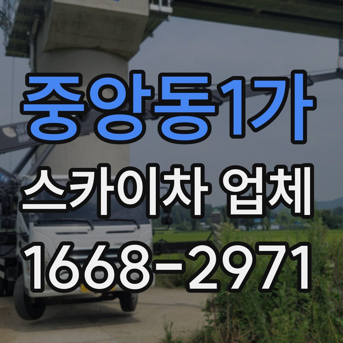 중앙동1가 스카이차 업체