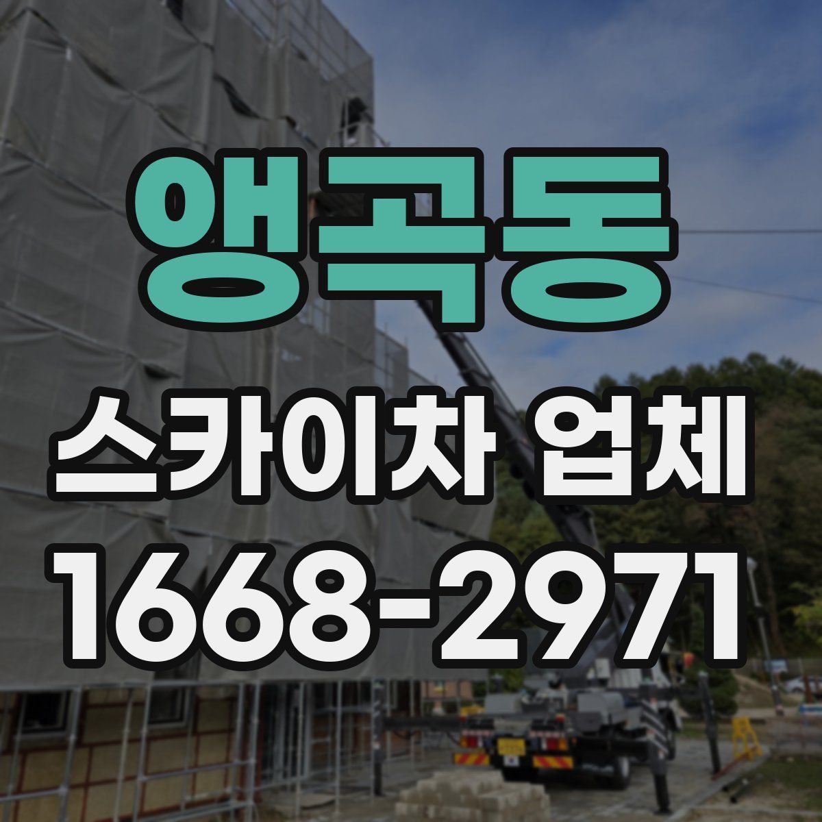 앵곡동 스카이차 업체