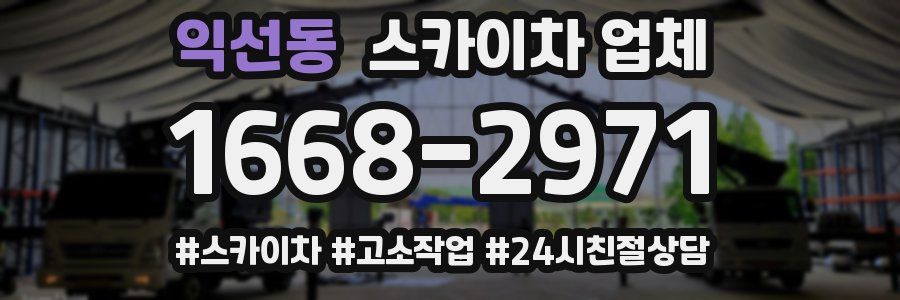 익선동 스카이차 업체