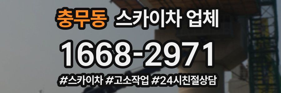 충무동 스카이차 업체