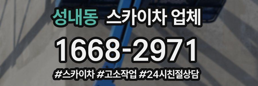 성내동 스카이차 업체