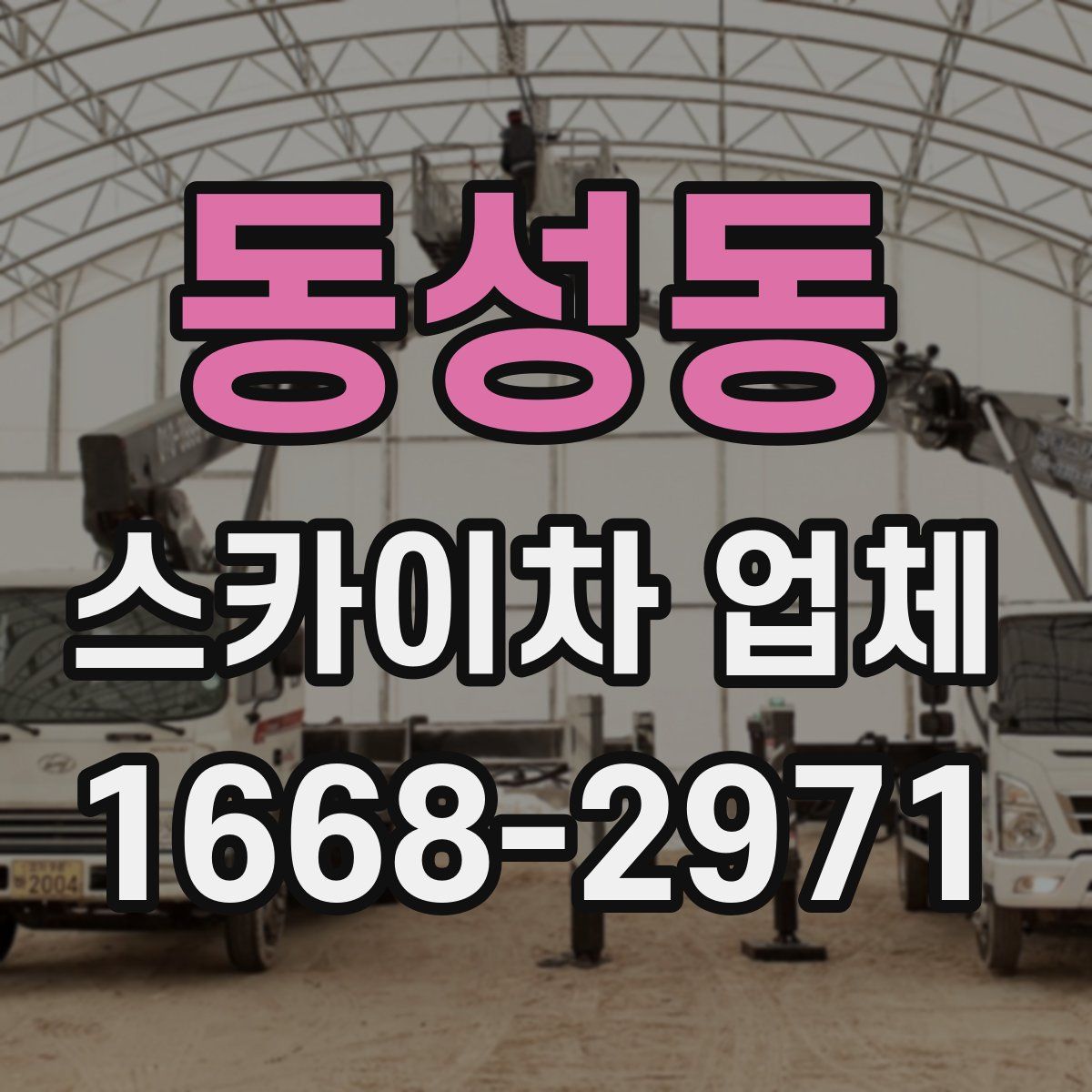동성동 스카이차 업체