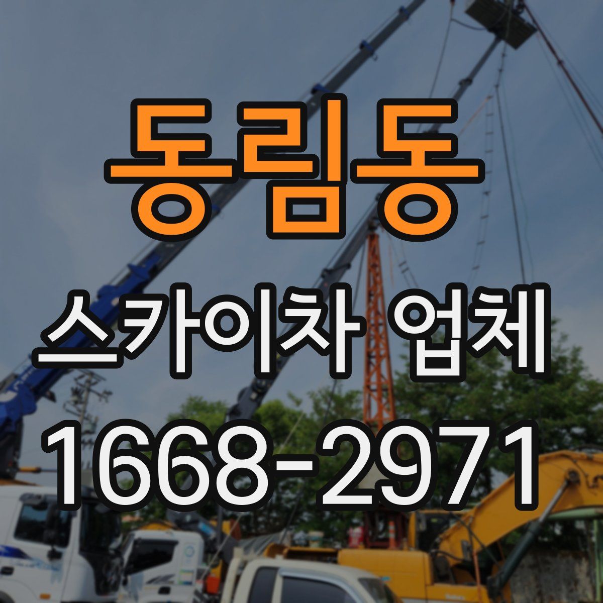 동림동 스카이차 업체