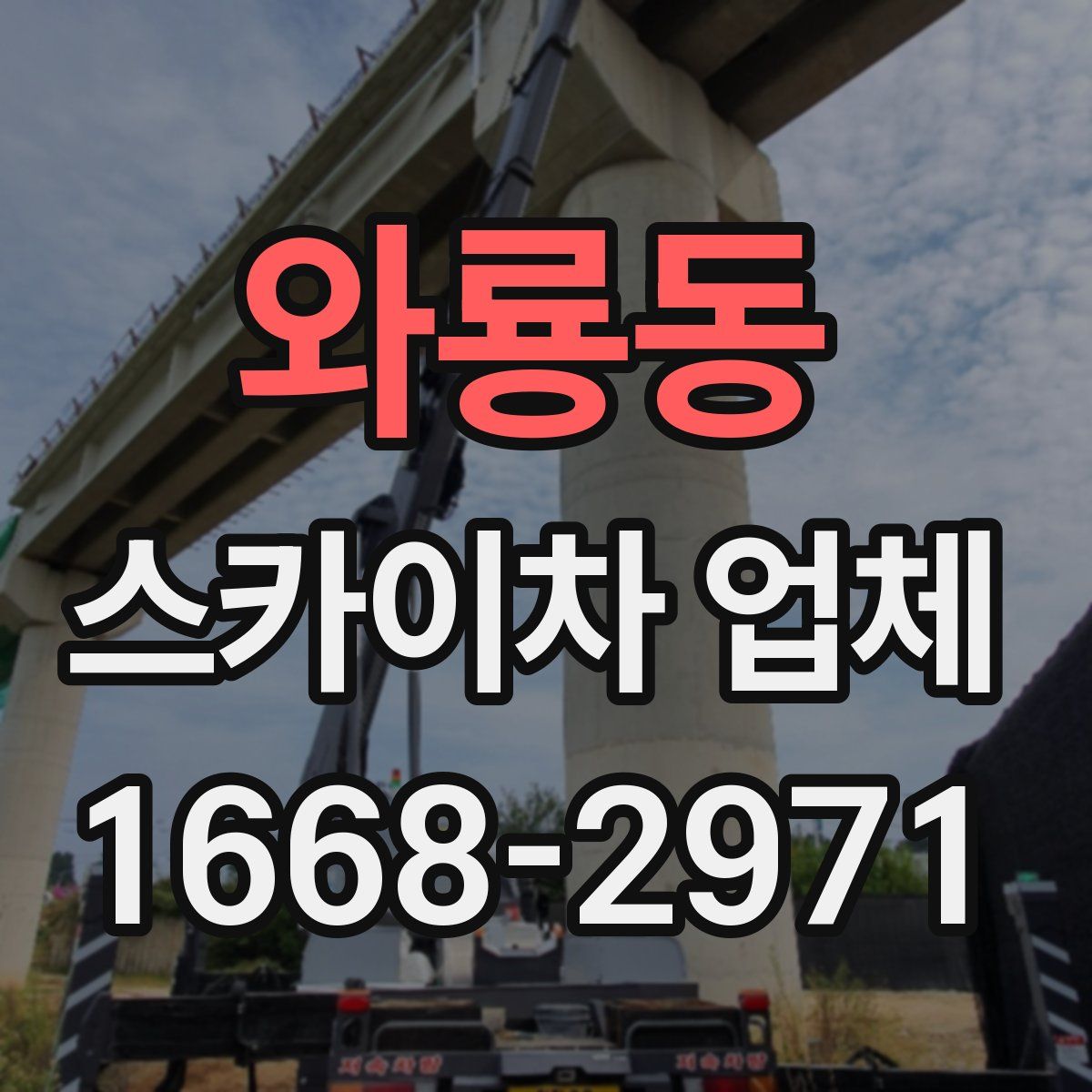 와룡동 스카이차 업체
