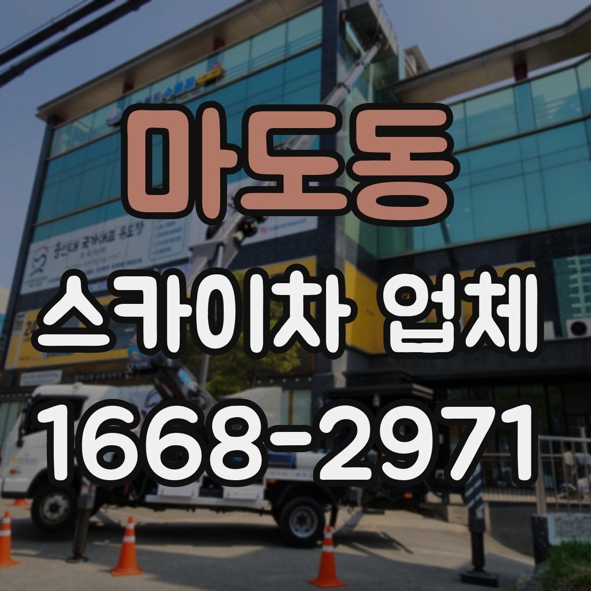 마도동 스카이차 업체