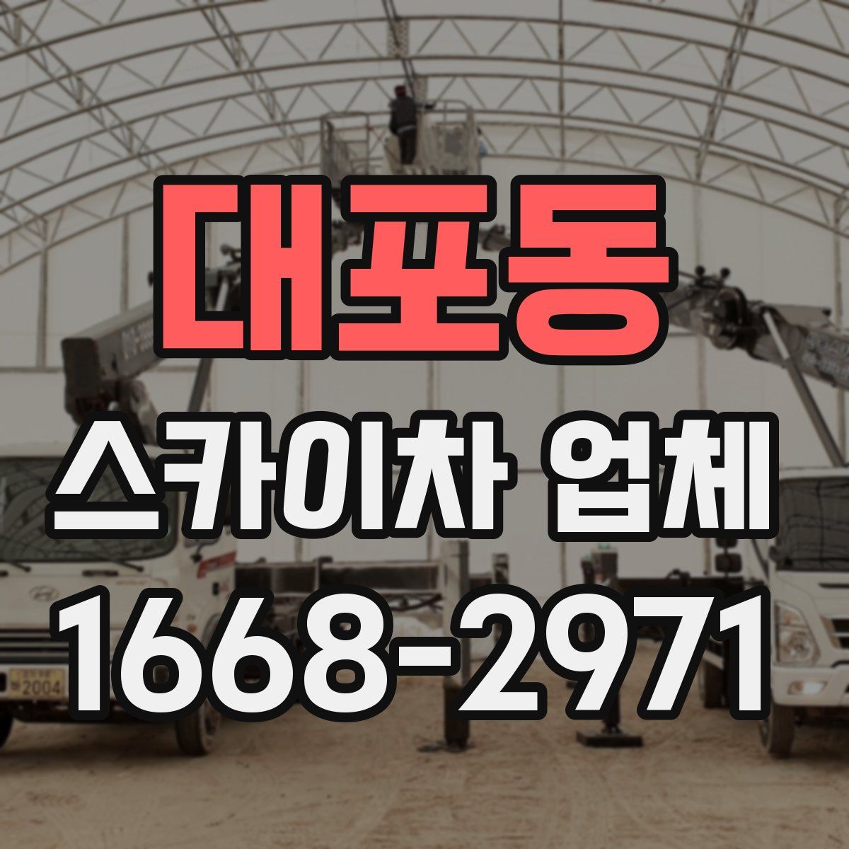 대포동 스카이차 업체