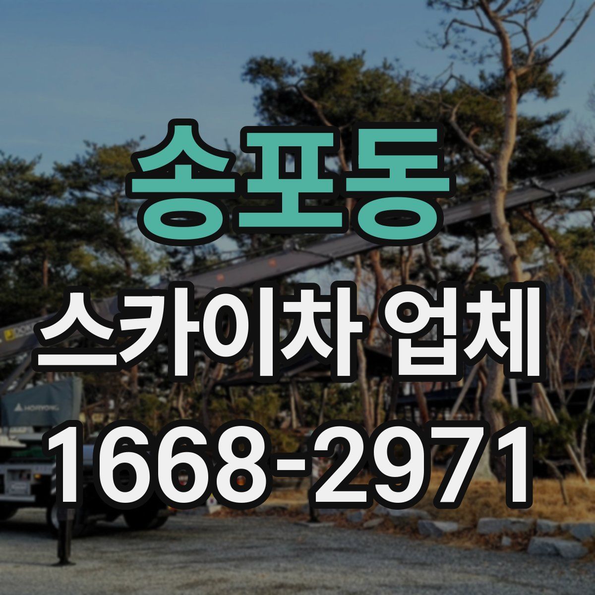 송포동 스카이차 업체