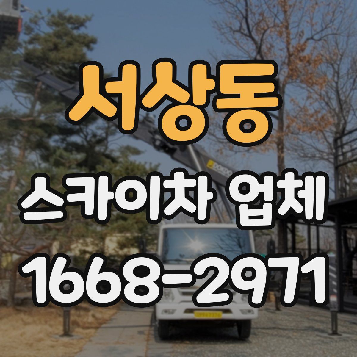 서상동 스카이차 업체