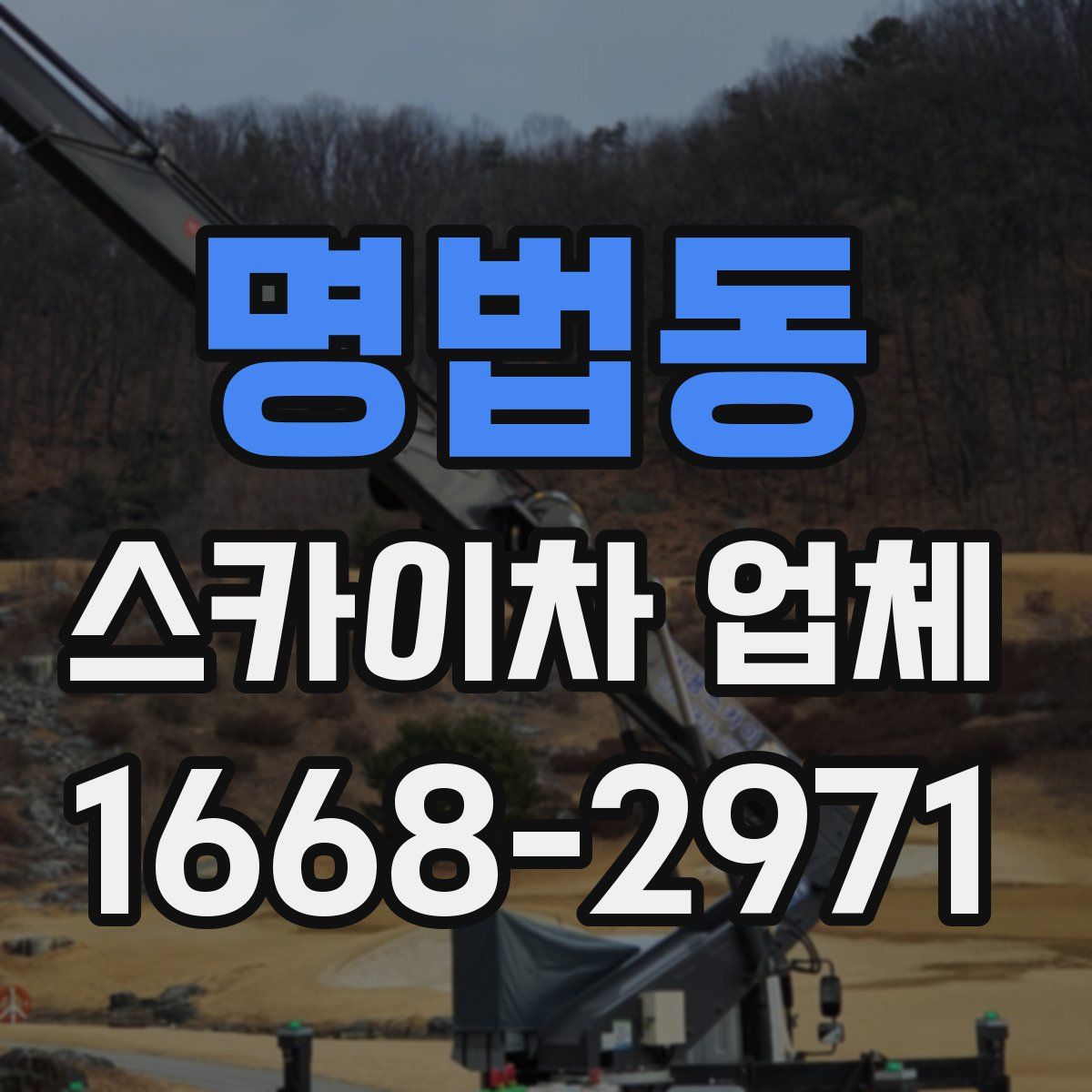 명법동 스카이차 업체