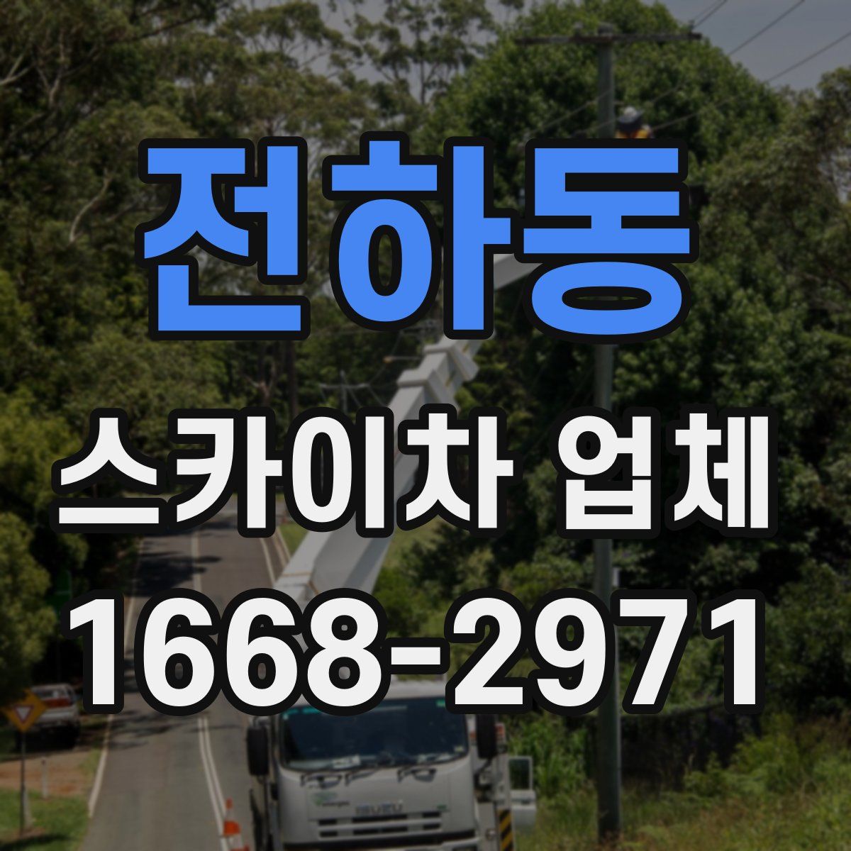전하동 스카이차 업체