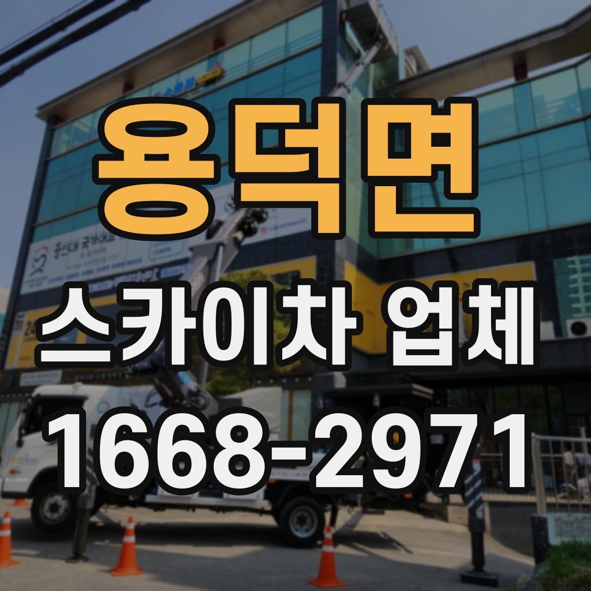 용덕면 스카이차 업체