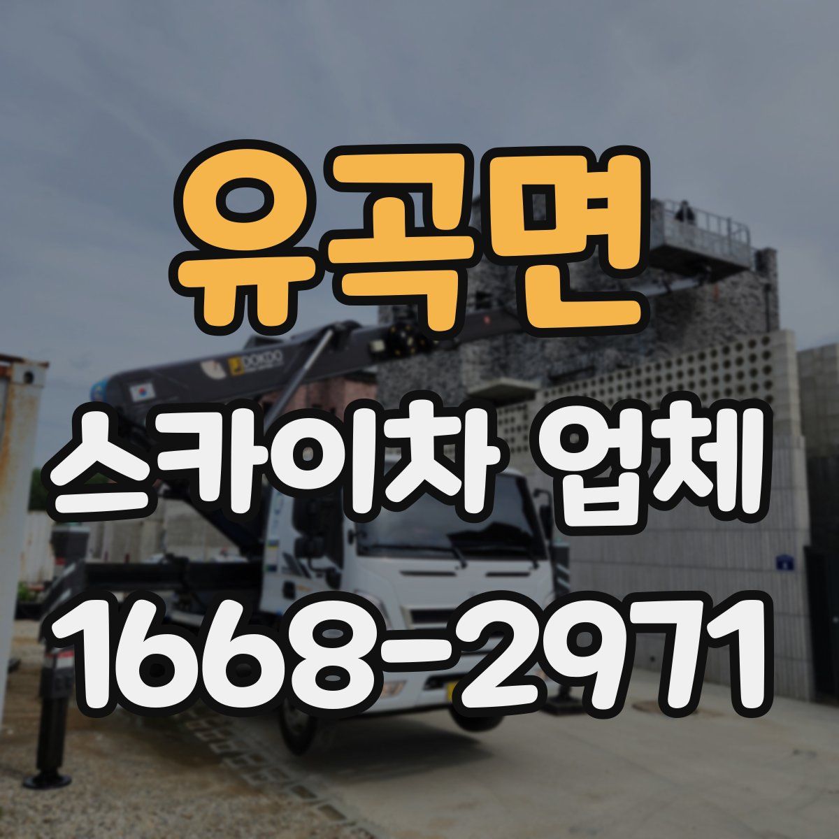 유곡면 스카이차 업체