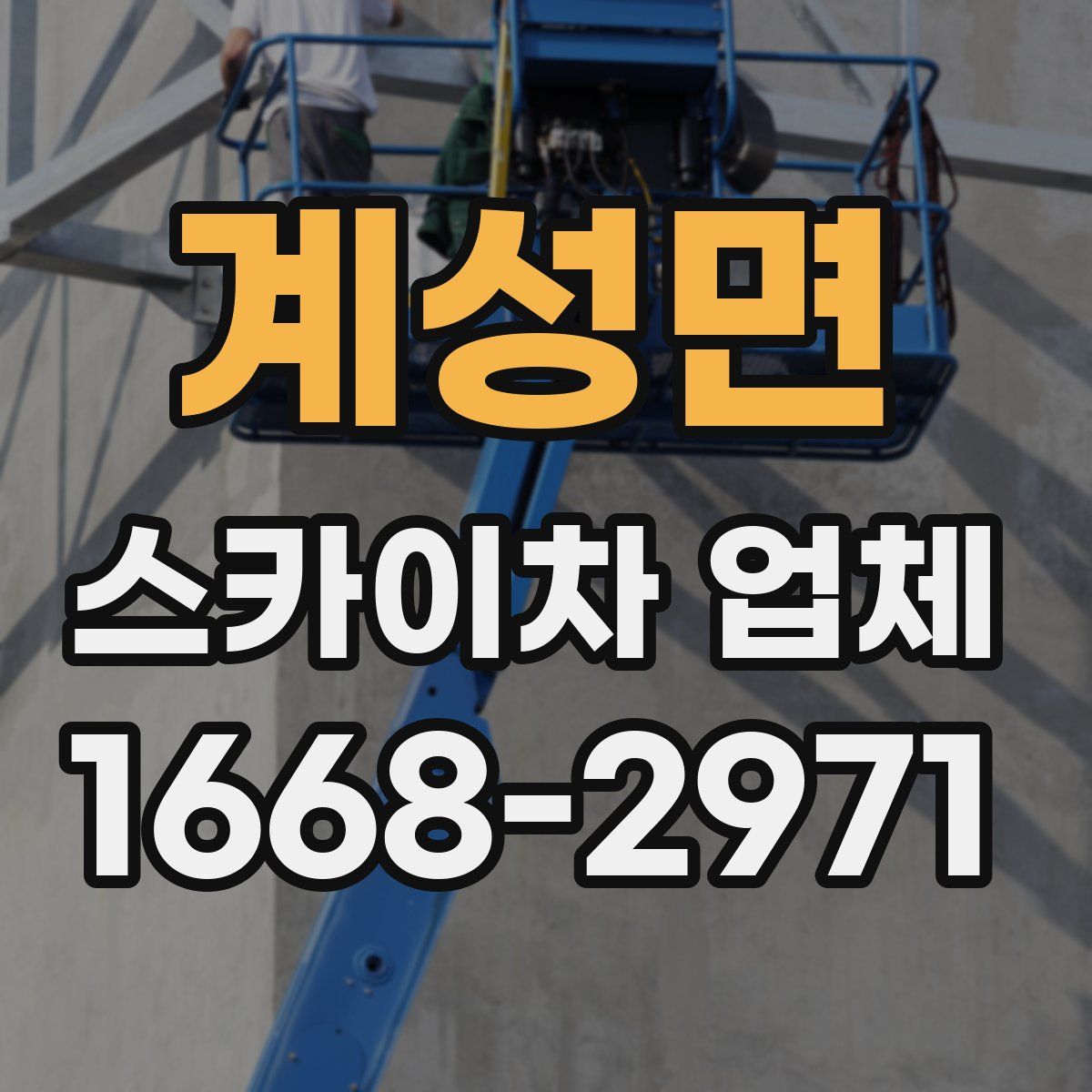 계성면 스카이차 업체