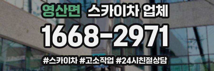 영산면 스카이차 업체
