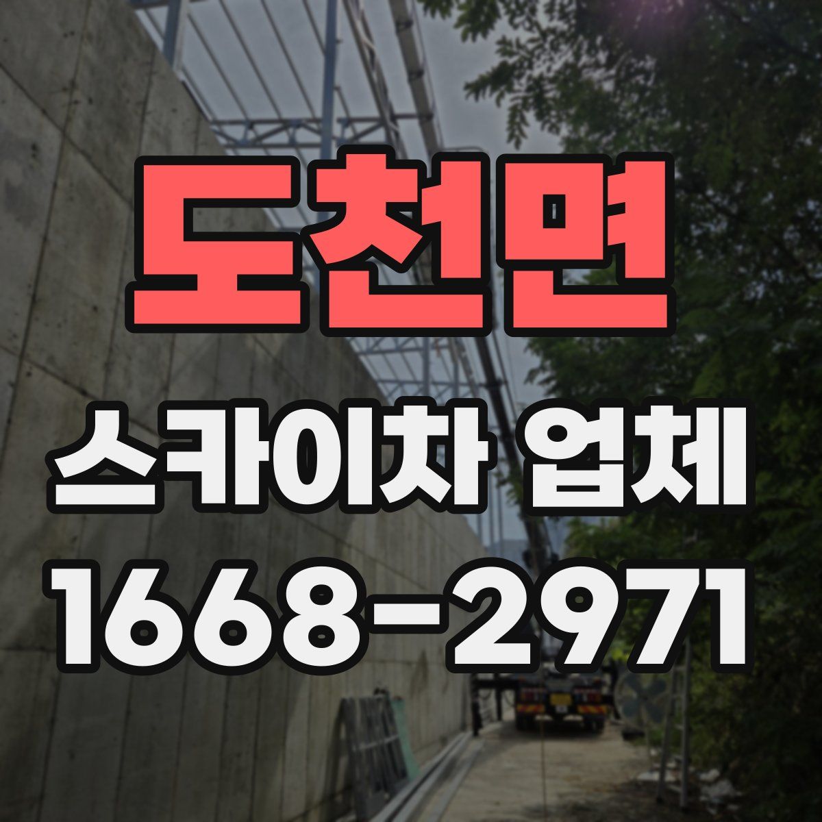 도천면 스카이차 업체