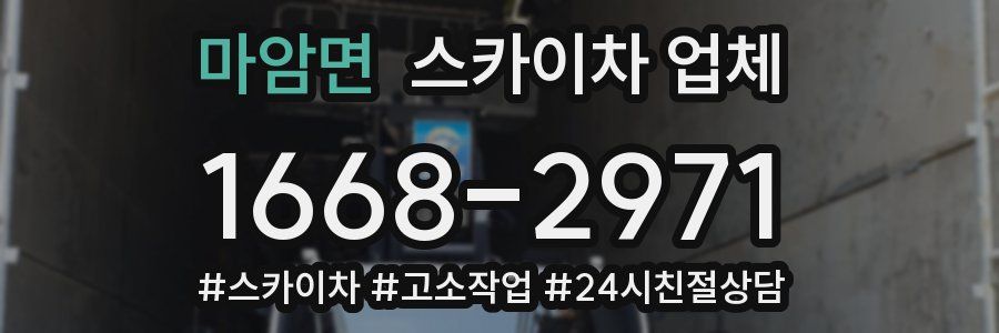 마암면 스카이차 업체